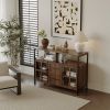 Living room shelves, with two storage rooms, storage box, modern kitchen utensils cabinet, self-service wooden storage cabinet, corridor dining room t