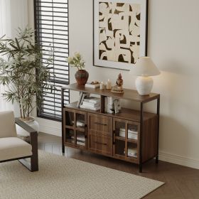 Living room shelves, with two storage rooms, storage box, modern kitchen utensils cabinet, self-service wooden storage cabinet, corridor dining room t
