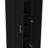 Pantry Cabinet Clinton, Kitchen, Black