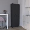 Pantry Cabinet Clinton, Kitchen, Black