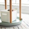 Storage Shelf, 360¬∞ Rotating Bookshelf, 3 Tier Bookcase w/ Large-Capacity Storage Space, Multifunctional Storage Rack, Compact Design, Standing Shelf