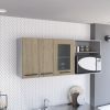 Wall Cabinet Retrit, Kitchen, Light Pine