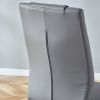 Modern Dining Chairs with Faux Leather Padded Seat Dining Living Room Chairs Upholstered Chair with Metal Legs Design for Kitchen, Living, Bedroom, Di