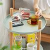 Storage Shelf, 360¬∞ Rotating Bookshelf, 3 Tier Bookcase w/ Large-Capacity Storage Space, Multifunctional Storage Rack, Compact Design, Standing Shelf