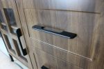 Living room shelves, with two storage rooms, storage box, modern kitchen utensils cabinet, self-service wooden storage cabinet, corridor dining room t