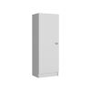 DEPOT E-SHOP Uluru Kitchen Pantry, Single Door Cabinet, Four Interior Shelves, White
