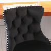 A&A Furniture,Swivel Velvet Barstools Adjusatble Seat Height from 25-33 Inch, Modern Upholstered Chrome base Bar Stools with Backs Comfortable Tufted