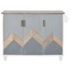 Retro Mountain Wood 47"D Kitchen Island with Drop Leaf, Farmhouse Kitchen Island on Wheels with Internal Storage Rack, Rolling Kitchen Cart with Towel