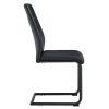 Artificial leather cushioned seats, dining chairs. Dining Room - Living Room Chair. Soft padded chair with metal legs, suitable for kitchen, living ro