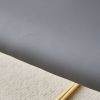 Modern dining chairs, restaurant chairs, and gold legged upholstered chairs made of artificial leather, suitable for kitchens, living rooms, bedrooms,