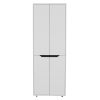 TUHOME Herrin Storage Cabinet Kitchen Pantry With Four Doors and and Five Interior Shelves