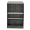 TUHOME Portree Kitchen Island with 3-Side Shelves