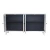 Accent Cabinet 4 Shutter Door Wooden Cabinet Sideboard Buffet Server Cabinet Storage Cabinet, for Living Room, Entryway, Hallway, Office, Kitchen and