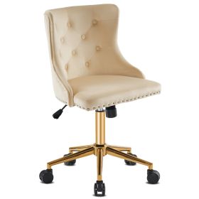 Back pull point suede Rustic silver legs indoor lounge chair simple Nordic style (Color: beige white)