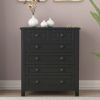 Drawer Dresser BAR CABINET side cabinet,buffet sideboard,buffet service counter, solid wood frame,plasticdoor panel,retro shell handle,applicable to d