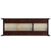 Solid Wood spray-painted drawer dresser bar,buffet tableware cabinet lockers buffet server console table lockers, retro round handle, applicable to th
